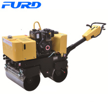 Mini Air Cooling Diesel Manual Asphalt Drum Roller